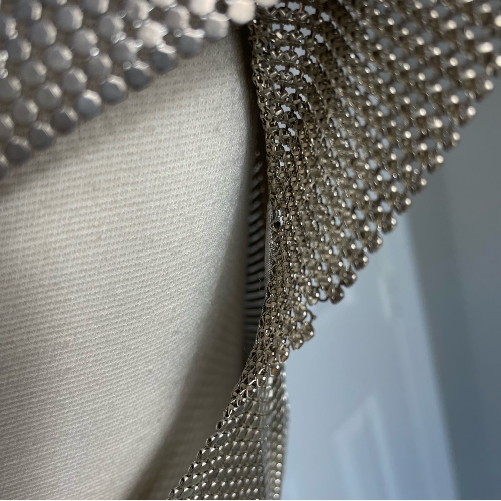 Vintage Paco Rabanne Metallic Silver Chainmail Top - Picture 14 of 17